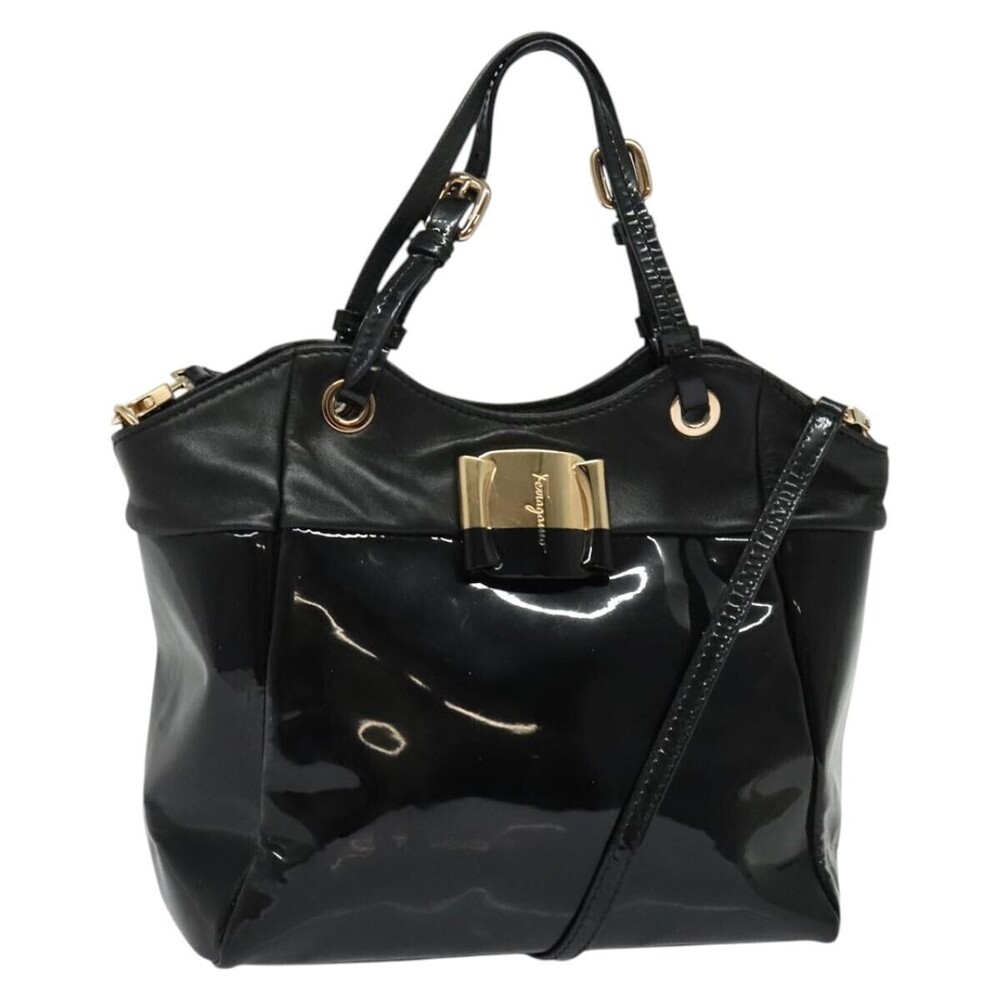 Salvatore Ferragamo Vala Patent leather